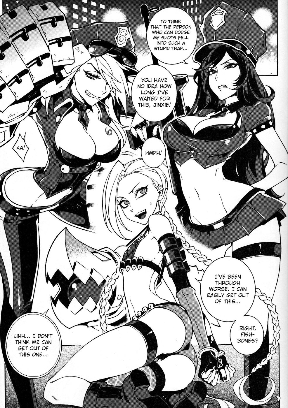 Hentai Manga Comic-JINX Come On! Shoot Faster-Read-4